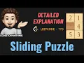Sliding Puzzle Detailed for Beginners Leetcode 773 codestorywithMIK