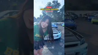 Girl Sound HANA Hana Or GTR Automobile Jdm Hana Gtr35 Nsx Gtr Car Edit 