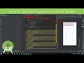 14-how to use grid layout in android studio