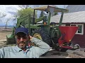 County Line Spreader on John Deere 4020