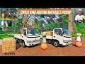 Download Lagu Rijdend met Toyota Dyna om dakbedekkingsmaterialen op te halen | BeamNG Convoy met Logitech G29