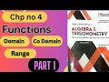 Functions Chp no 4 Lecture 1 Part 1 Algebra and Trigonometry by Dr Nauman Khalid