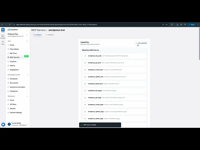 Thumbnail for WordPress MCP Server