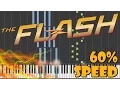 The Flash - Main Theme Piano Tutorial 60 Speed Sheets
