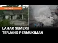 Warga Sumber Langsep Lari ke Atas Perbukitan Menjauh dari Banjir Lahar Semeru I Liputan 6 Surabaya