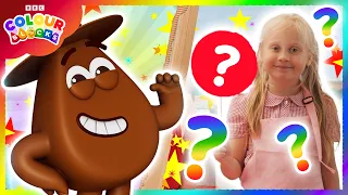 Colourblocks Studio - Pretty Paper Plates! | Kids Learn Colours | Colourblocks