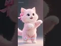 Lagu 🌸Gwiyomi🎀Pink Cute Kitten Dance✨️ #catdance #aicat #cutecat #pinkcat