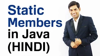 Static Members in Java