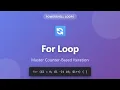 PowerShell For Loop Tutorial - Counter-Based Iteration for Beginners