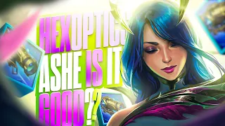ASHE IS CRACKED WITH HEXOPTICS