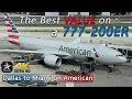 The Best Value on American s 777-200ER Main Cabin Extra on American from Dallas to Miami DFW-MIA