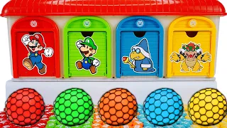 Satisfying Garage ASMR | Oddly Relaxing 5 Slime Balls & Candy Unboxing Magic Garage ASMR