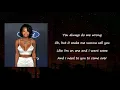 Summer Walker - Drunk Dialing...LODT  Lyrics