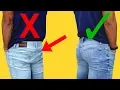 How Jeans Should Properly Fit AVOID Looking Like A Sauasage