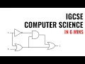 All of IGCSE Computer Science in 6 minutes Paper 1 summary