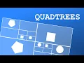 How 2D Game Collision Is Optimised Quadtrees