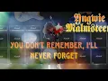 Lagu Yngwie Malmsteen You Don't Remember, I'll Never Forget Cover