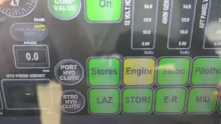 Maretron touch screen valve control
