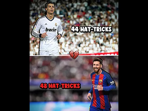 RONALDO X MESSI X HAT-TRICKS 🤯