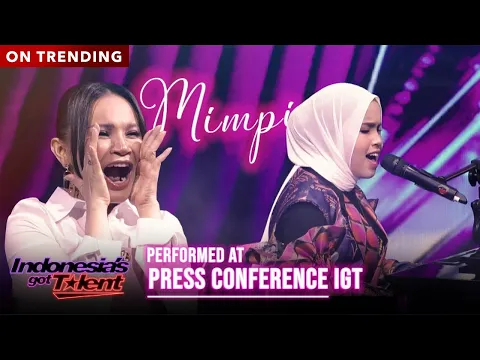 Download MP3 PENAMPILAN SPESIAL! Putri Ariani Buat Takjub  Lewat Lagu Mimpi  | Indonesia's Got Talent 2023