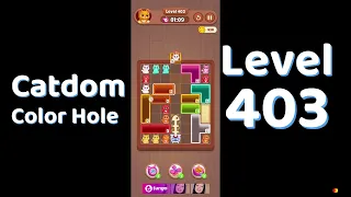 Catdom Color Hole Level 403 Screenshot