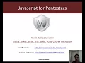 Java script for Pentesters 13