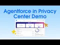 Salesforce Agentforce in Privacy Center Demo Setup Tutorial