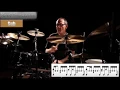 Vinnie Colaiuta - Linear type Beat | Drum Lesson