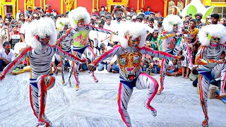 tigerdance pili nalike mangalore dasara