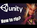 How to extract Unity models
