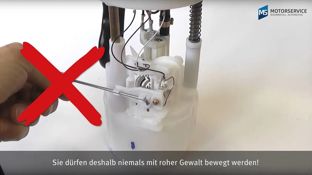Kraftstofffördermodule richtig einbauen