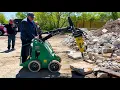 Download Lagu The Sherpa 100ECO with a Hydraulic Hammer Attachment Breaking Concrete