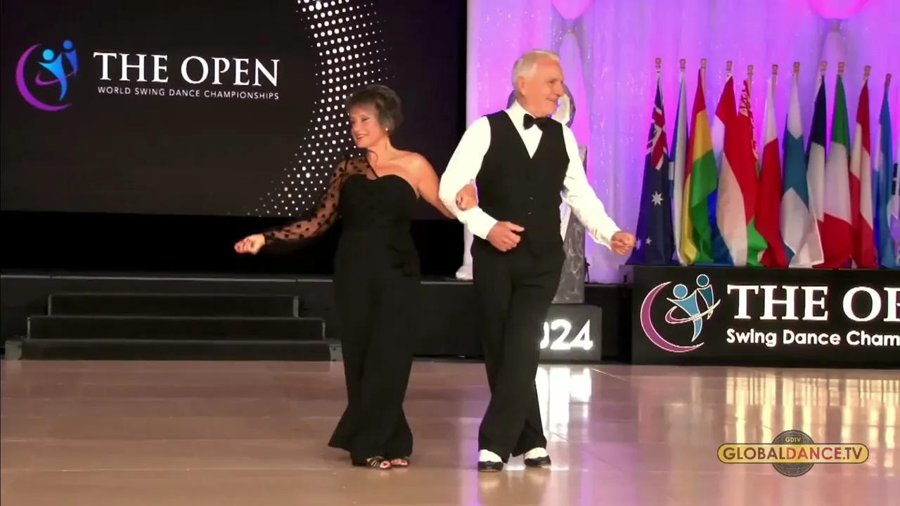 Philippe Ferracci and Marie Carmen Sanchez - Masters Finalist - The Open 2024
