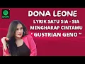 Lagu SIA  - SIA MENGHARAP CINTAMU - LIRIK COVER DONA LEONE