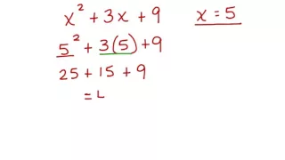 Evaluate Polynomial Expressions