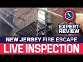 Fire Escape Inspection Load Test Certification Lodi NJ 866-649-0333 FireEscapeEngineers com