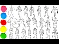 Draw 22 Legendary Superheroes in Minutes - Superman Iron Man Ultraman Spider-Man others
