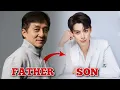 TOP CHINESE ACTORS WITH THEIR REAL LIFE FATHERS Dylan Wang Jackie Chan Xiao Zhan Yang Yang