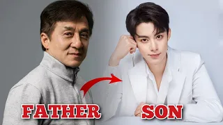 TOP CHINESE ACTORS WITH THEIR REAL LIFE FATHERS Dylan Wang Jackie Chan Xiao Zhan Yang Yang