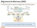PIM Course Lecture 14 Genome Sequence Alignment on PIM Spring 2023