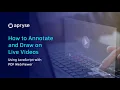 How to Annotate and Draw on Live s Using JavaScript with PDF WebViewer