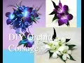 How to make a Orchid Corsage for Wedding or Prom