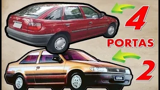 PORQUE O POINTER TEM QUATRO PORTAS E O LOGUS SÓ DUAS?