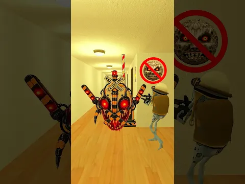 Stop The Horror Moon 3 From Entering The Hotel In Gmod! #shorts