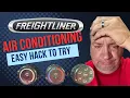 2016 and New Freightliner AC Hack Could fix ac in under a minute Reset Blend Door
