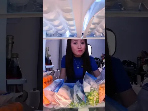 Dinner ready in 10 minutes- Chinese freezer bag meal prep