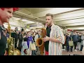 Lucky Chops - Funkytown w/ Leo P and Adrian Condis (Live in the NYC Subway)