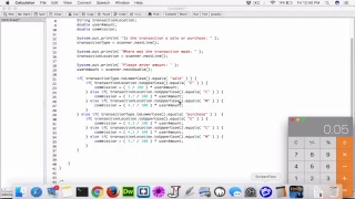 Other Java Programs - Part 2 Brokerage Commissions