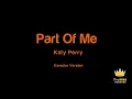 Katy Perry - Part Of Me (Karaoke Version)