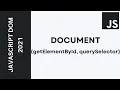 08 - Learn JavaScript DOM 2021